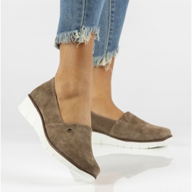 Zapatos de cuero Filippo DP3628 / 22 Br marrón 5