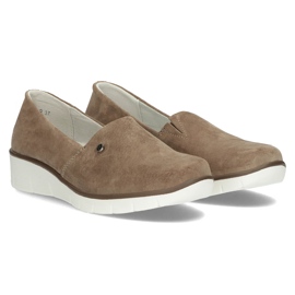 Zapatos de cuero Filippo DP3628 / 22 Br marrón 3