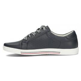 Zapatos de piel Filippo DP2154/22 Nv azul marino 1