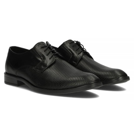 Zapatos de piel Filippo F56-73-51 negro 4