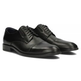 Zapatos de cuero Filippo F56 / 150/51 negro 3