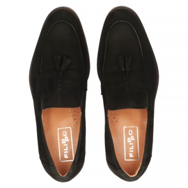 Mocasines de piel Filippo F59/160/02 negro 4