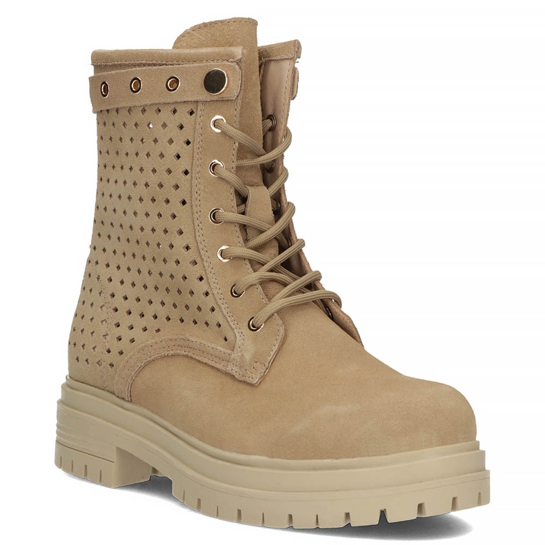 Botines de piel Filippo DBT3716/22 Be beige 1 Botines de piel Filippo DBT3716/22 Be beige 1