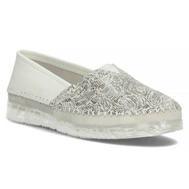 Zapatos de piel Filippo DP2147/22 Wh blanco 4