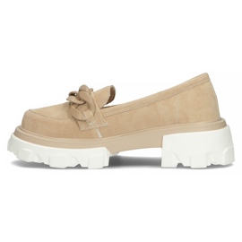 Zapatos de piel Filippo DP3718/22 Be beige 4