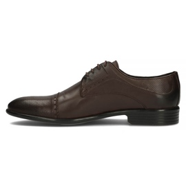 Zapatos de piel Filippo 3613 marrón Coffe 2