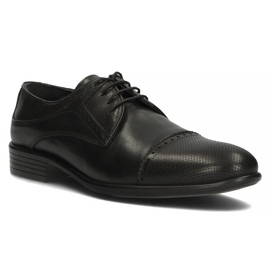 Zapatos de piel Filippo 3613 negro 1