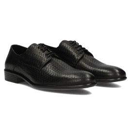 Zapatos de piel Filippo 1777 negro 3