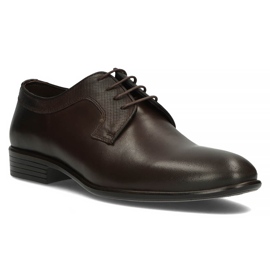 Zapatos de piel Filippo 1737 marrón Coffe 1