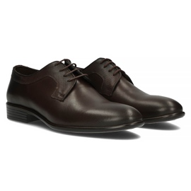 Zapatos de piel Filippo 1737 marrón Coffe 3