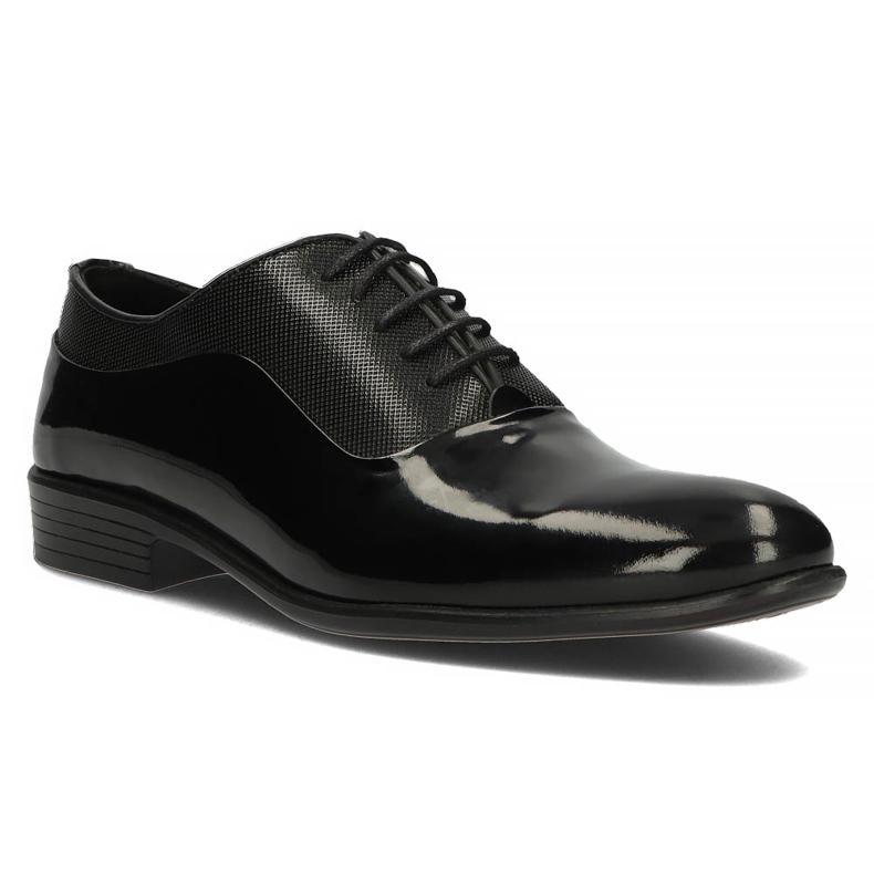 Zapatos de piel Filippo 3625 lacado negro 1