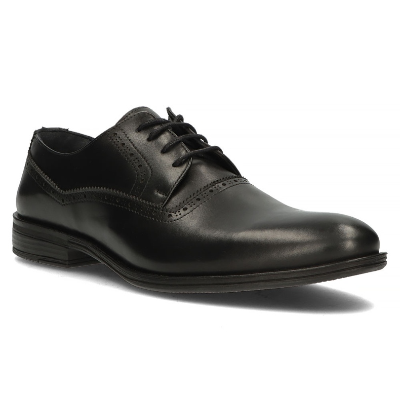 Zapatos de piel Filippo 3615 negro 1