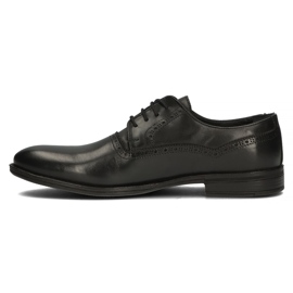 Zapatos de piel Filippo 3615 negro 2