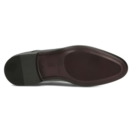 Zapatos de piel Filippo 0118 lacado negro 3