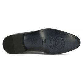 Zapatos de piel Filippo 1764 lacado negro 1