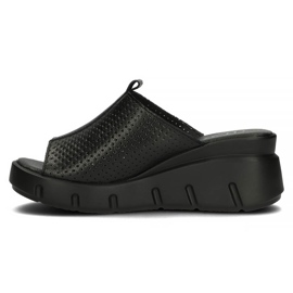 Babuchas de piel Filippo DK3594/22 Bk negro 3