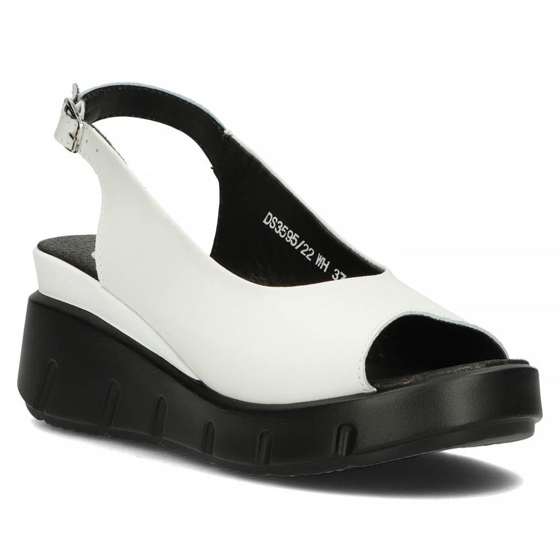 Sandalias de piel Filippo DS3595/22 Wh blanco 1