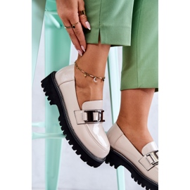 S.Barski Zapatos Piel Lacada Beige Claro Corine 6