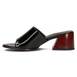 Zapatillas de piel Filippo DK3722/22 Bk negro 2