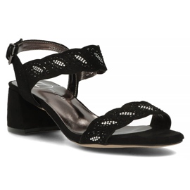 Filippo DS3606/22 Bk sandalias negras negro 2