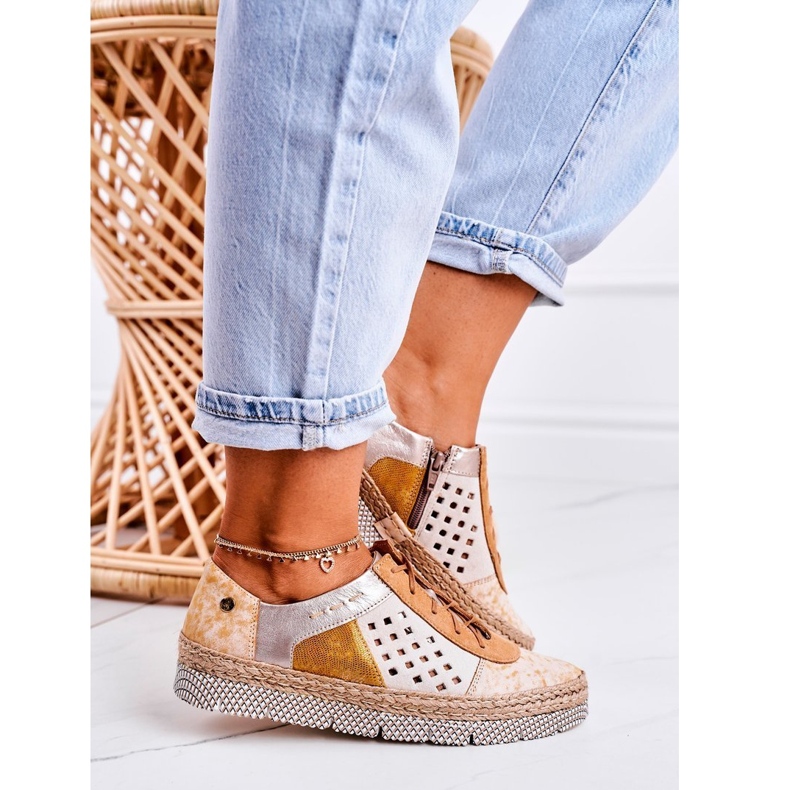 Zapato piel mujer Maciejka Yellow 03339-44 amarillo 1