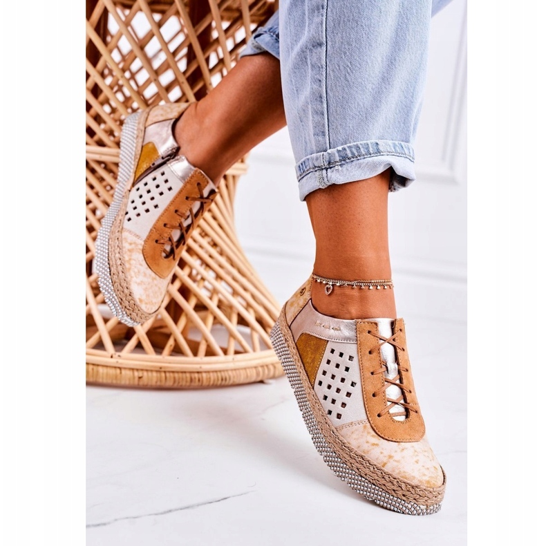 Zapato piel mujer Maciejka Yellow 03339-44 amarillo 2