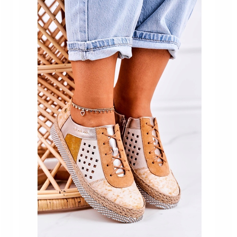 Zapato piel mujer Maciejka Yellow 03339-44 amarillo 3