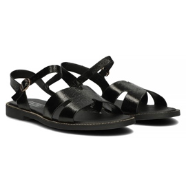 Filippo DS3702/22 Bk sandalias negras negro 4