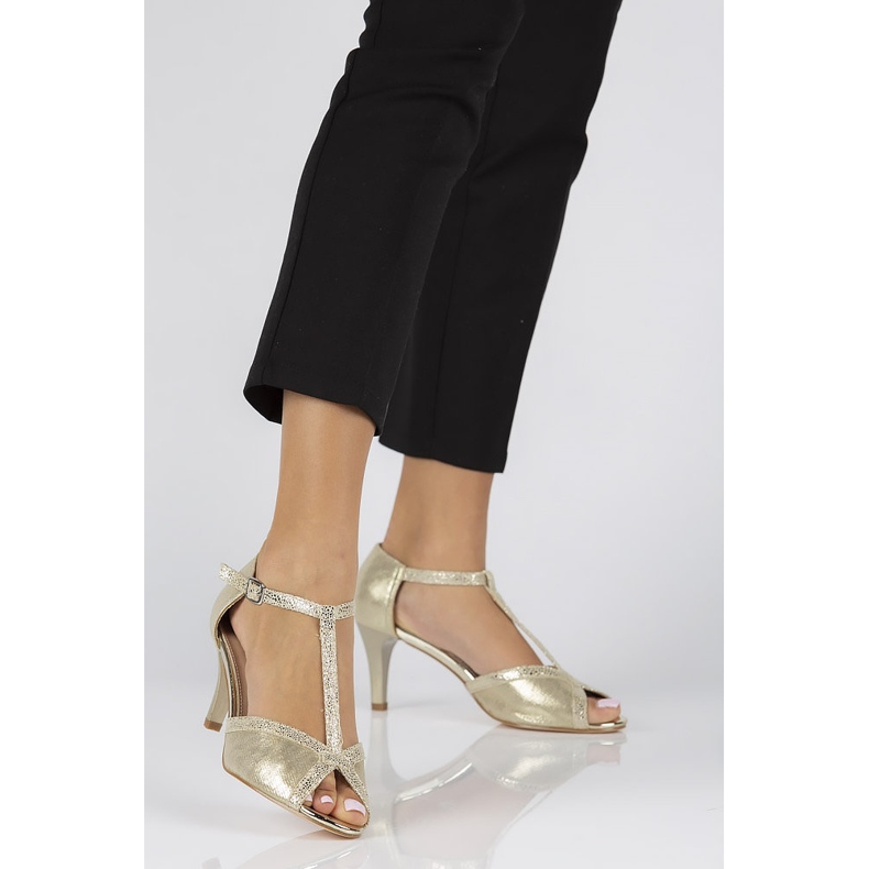 Filippo DS1360/22 Go sandalias doradas dorado 2