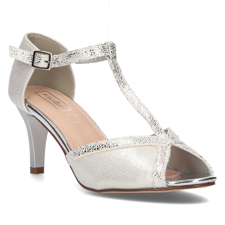 Sandalias Filippo DS1360/22 Si plata 2
