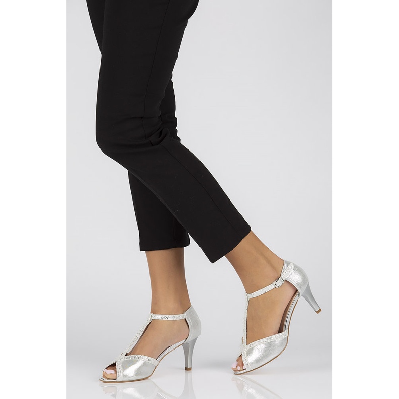 Sandalias Filippo DS1360/22 Si plata 1