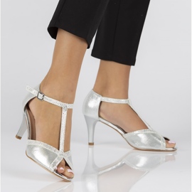 Sandalias Filippo DS1360/22 Si plata 3