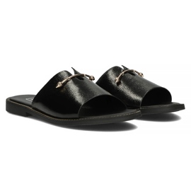 Pantuflas Filippo DK3700/22 Bk negro 4