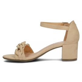 Sandalias Filippo DS3708/22 Be beige 2