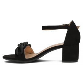 Filippo DS3708/22 Bk sandalias negras negro 2 Filippo DS3708/22 Bk sandalias negras negro 2