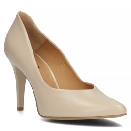 Salones en piel Filippo 2058 beige 1