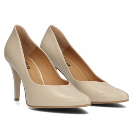 Salones en piel Filippo 2058 beige 3