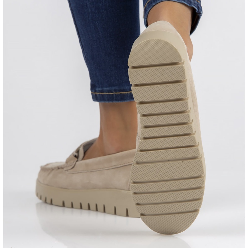 Mocasines de piel Filippo DP3334/22 Be beige 2 Mocasines de piel Filippo DP3334/22 Be beige 2