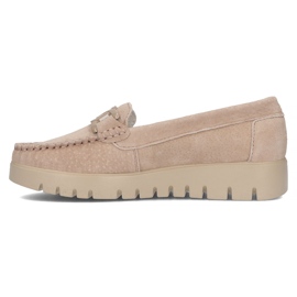 Mocasines de piel Filippo DP3334/22 Be beige 4