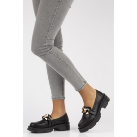 Zapatos de cuero Filippo DP3221/22 Bk negro 7