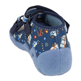 Calzado infantil befado amarillo 350P028 azul 3