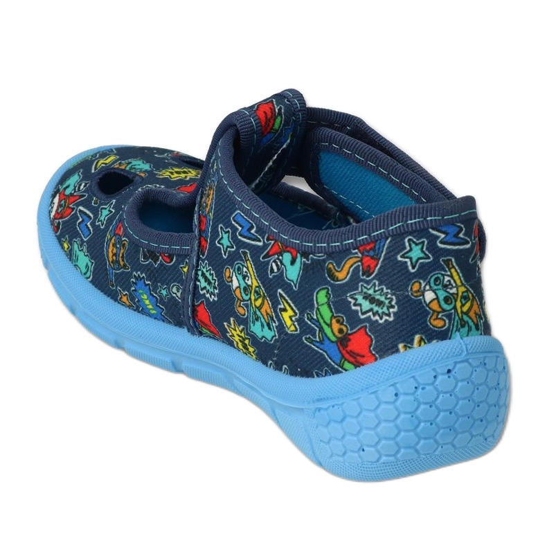 Zapatos befado niño 533P021 azul marino multicolor 2