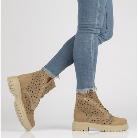 Botines de piel Filippo DBT3717/22 Be beige 6