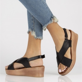 Filippo DS3609/22 Bk sandalias negras negro 5