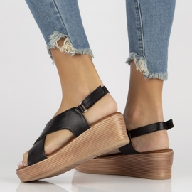 Filippo DS3609/22 Bk sandalias negras negro 6
