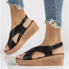Filippo DS3609/22 Bk sandalias negras negro 7