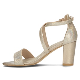 Filippo DS1276/22 Go sandalias doradas dorado 2