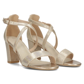 Filippo DS1276/22 Go sandalias doradas dorado 3