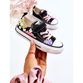 PA1 Deportivas Infantiles Tela Estampado Buster Negro 3