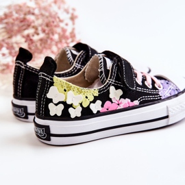 PA1 Deportivas Infantiles Tela Estampado Buster Negro 4